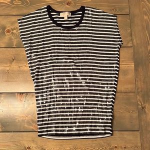 Michael by Michael Kors sequin top in XXS